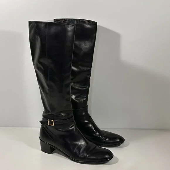 Salvatore Ferragamo | Shoes | Salvatore Ferragamo Black Leather